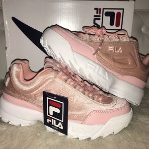 Fila Disruptor II Pink Velour